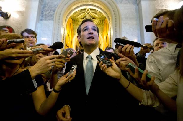 Reuter’s Jason Reed takes a stunning and I mean stunning photo of Ted Cruz