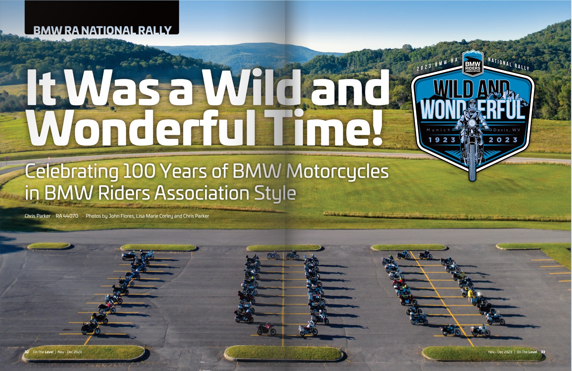 BMW Motorrad 100th Anniversary at the BMW Riders Association 2023 National Rally