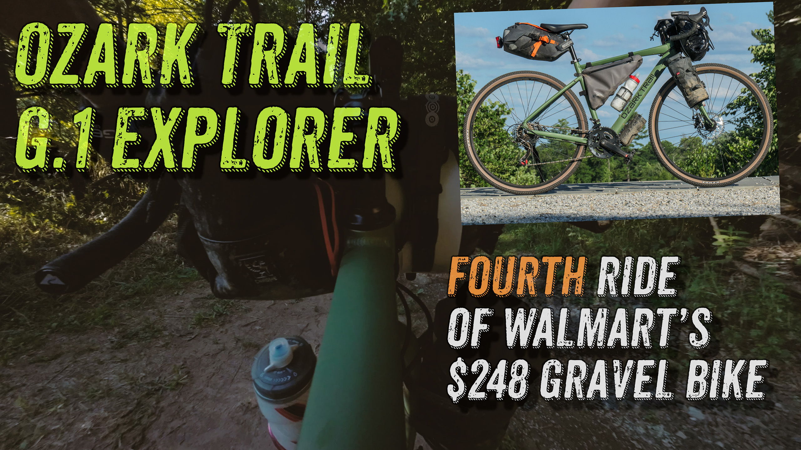 Getting Ready to Bikepack with Walmart’s $248 Ozark Trail G.1 Explorer Gravel Bike